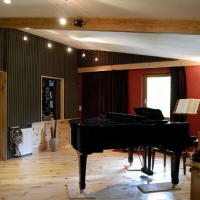 Studio A piano