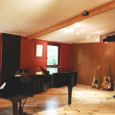 Studio A piano